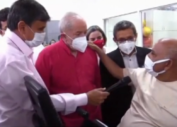 Lula visita centro de recuperação das vítimas da Covid-19 e parabeniza Wellington Dias
